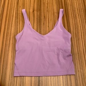 Lululemon Size 0 Purple Align Tank Top